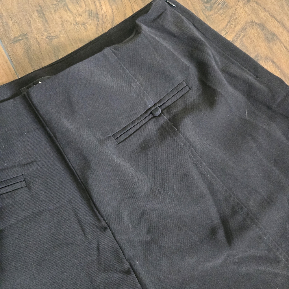 Lulu's Black Wide-Leg Dress Pants - Picture 2 of 3